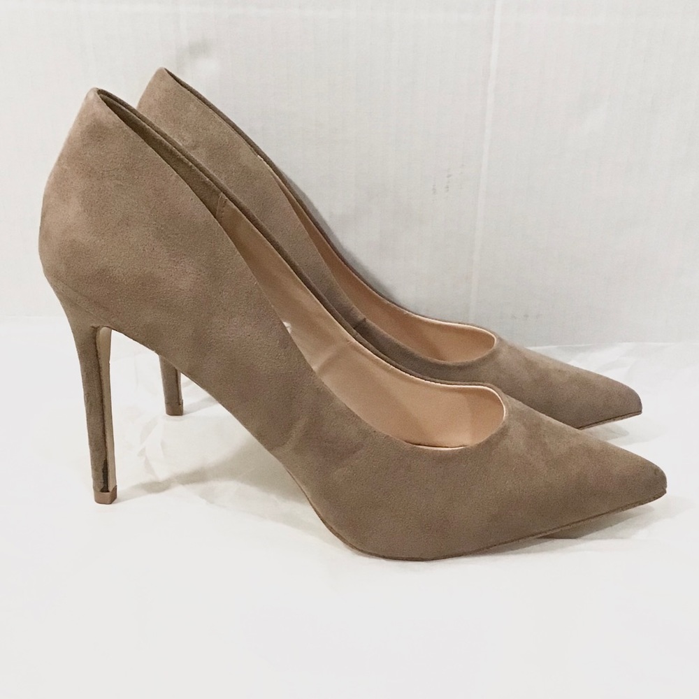 Madden Girl Maci Brown Pointed Toe Skinny Heels 11